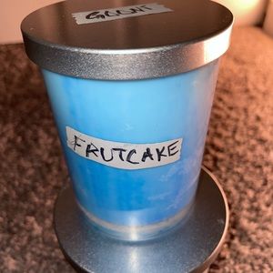 fruit cake scented candle
